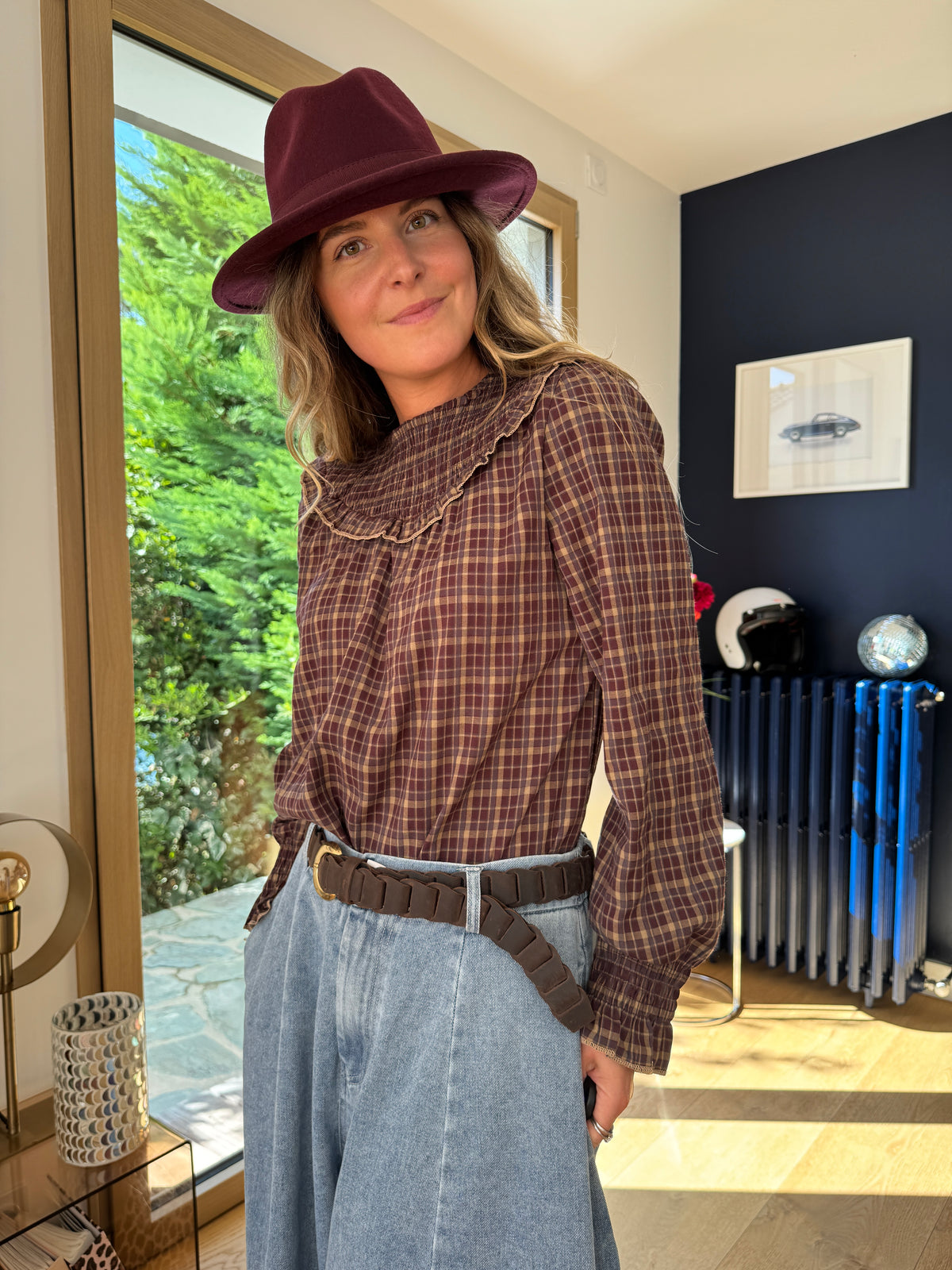 Blouse Thea bordeaux — photo du produit 5