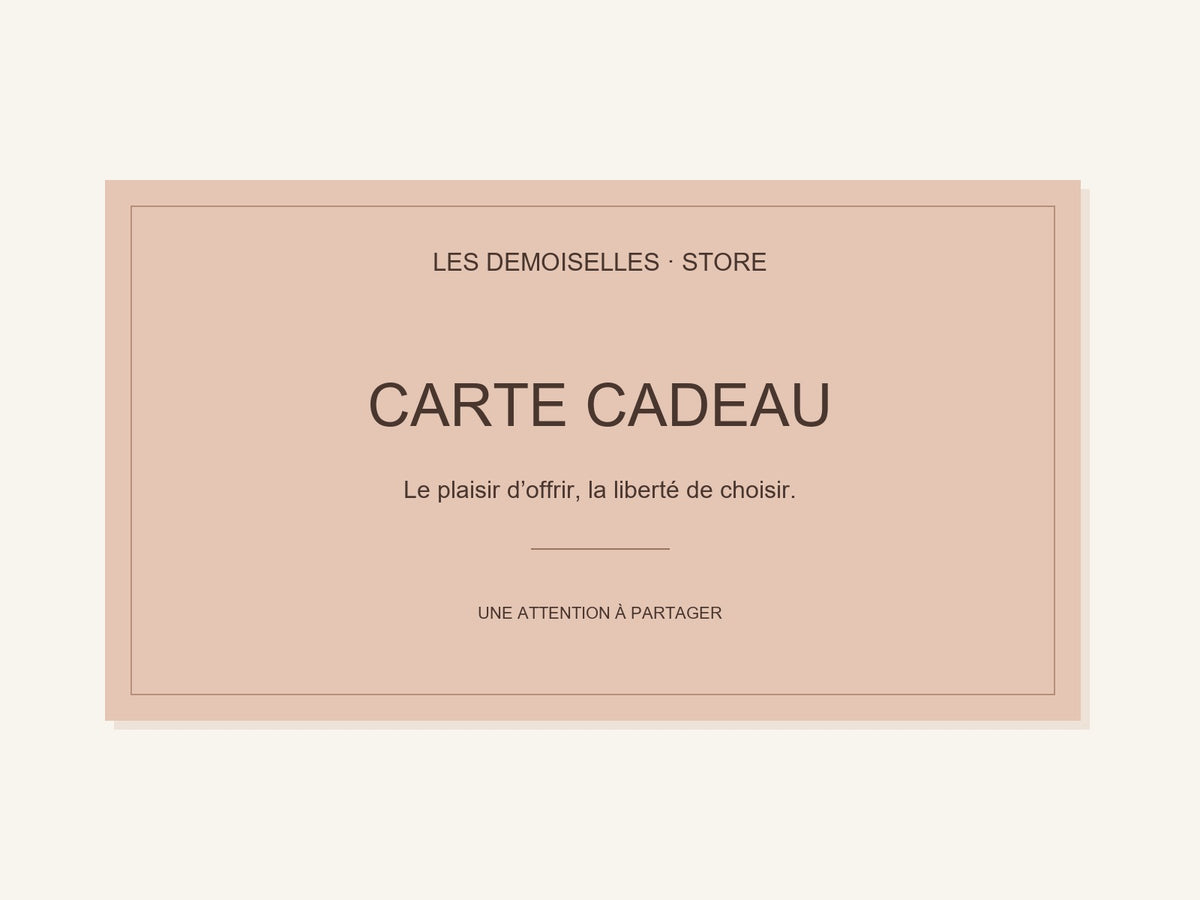 Carte cadeau Les Demoiselles
