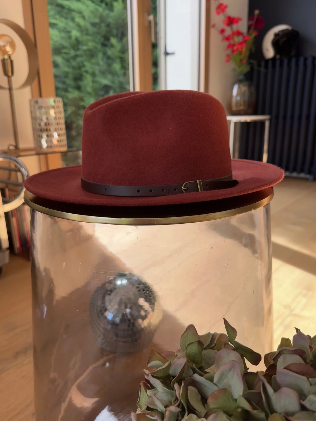 Chapeau Cath rouille — vue du chapeau 2 #Coloris_rouille