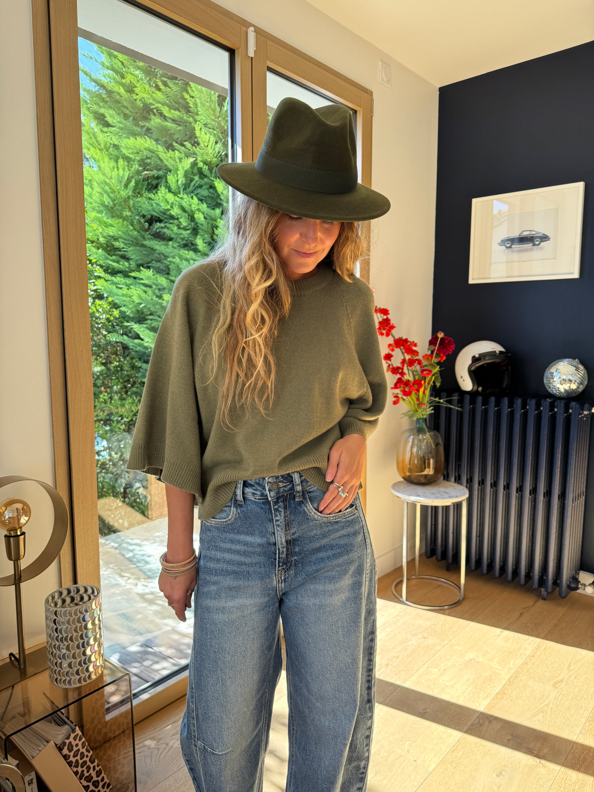 Chapeau Kate kaki — vue du chapeau 4 #Coloris_kaki