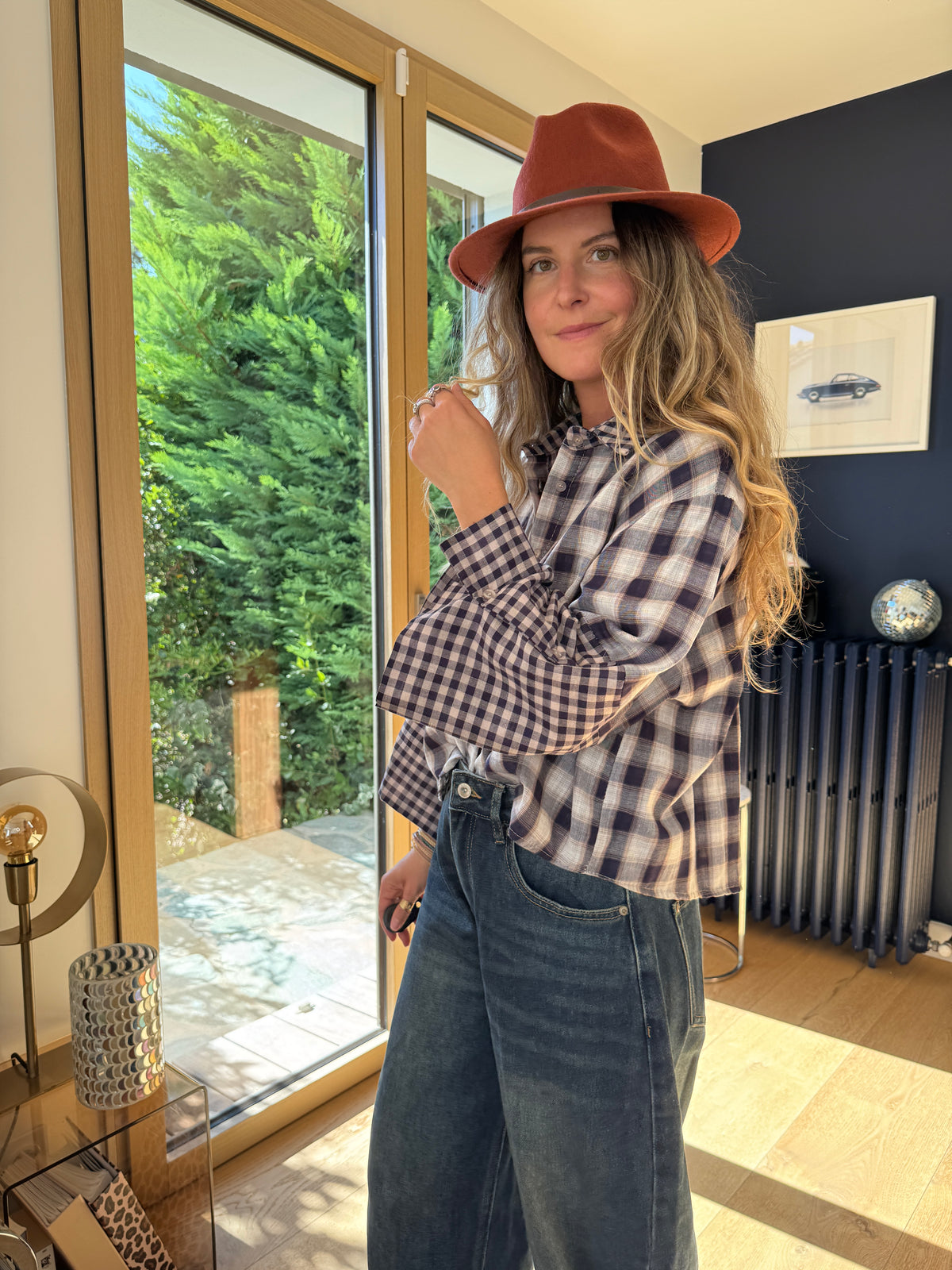 Chapeau Cath rouille — vue du chapeau 1 #Coloris_rouille
