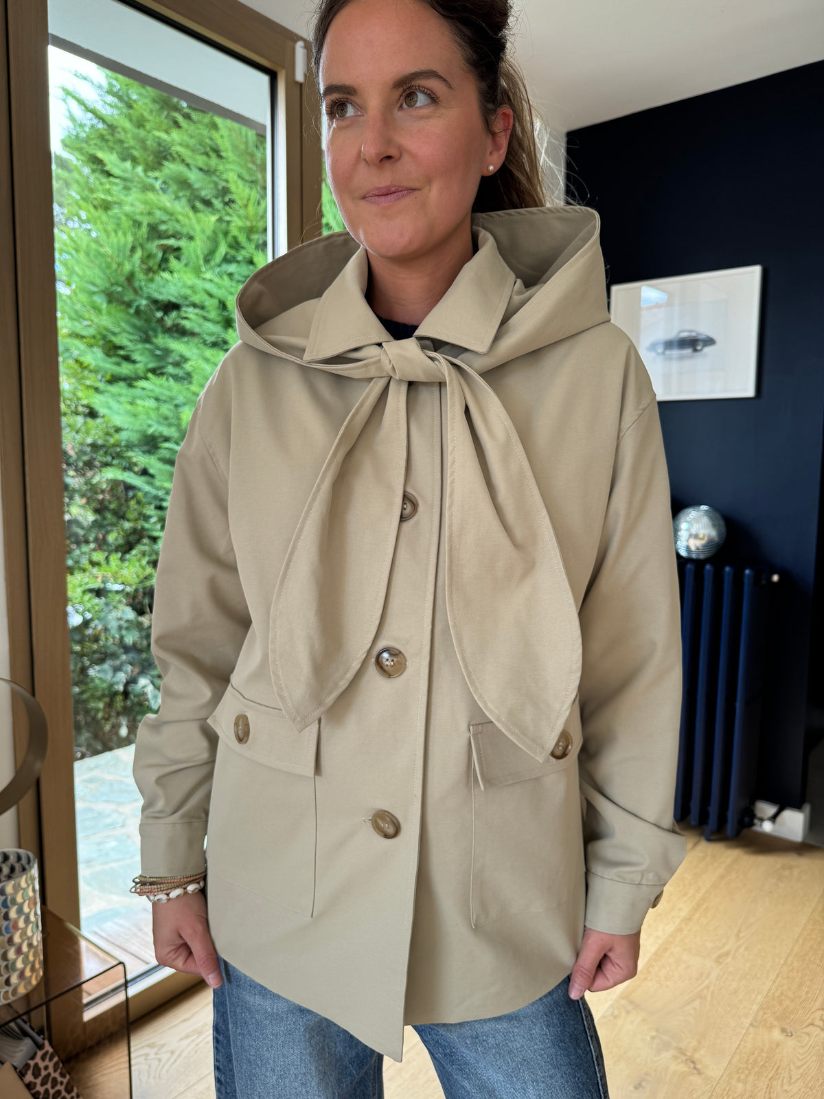 Trench Marta Beige #Coloris_beige