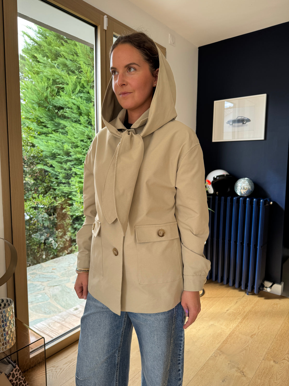 Trench Marta Beige #Coloris_beige