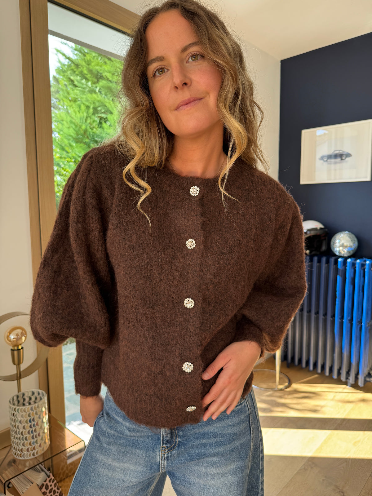 Gilet Noé #Coloris_marron