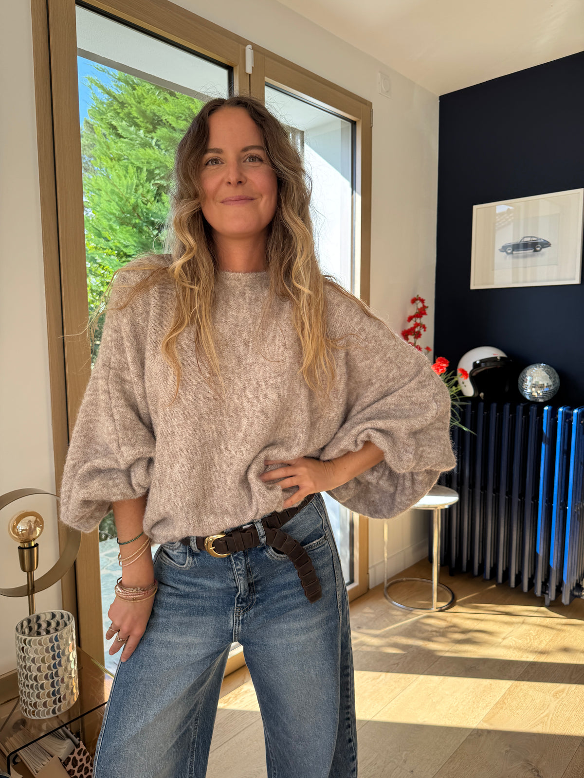 Pull Heloïse #Coloris_taupe