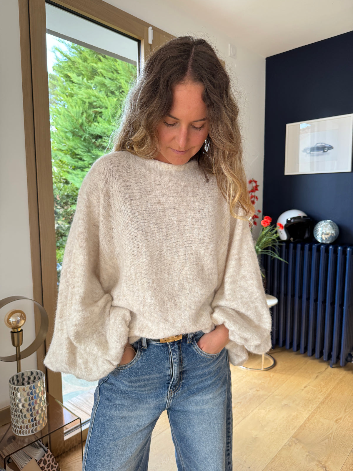 Pull Heloïse #Coloris_beige