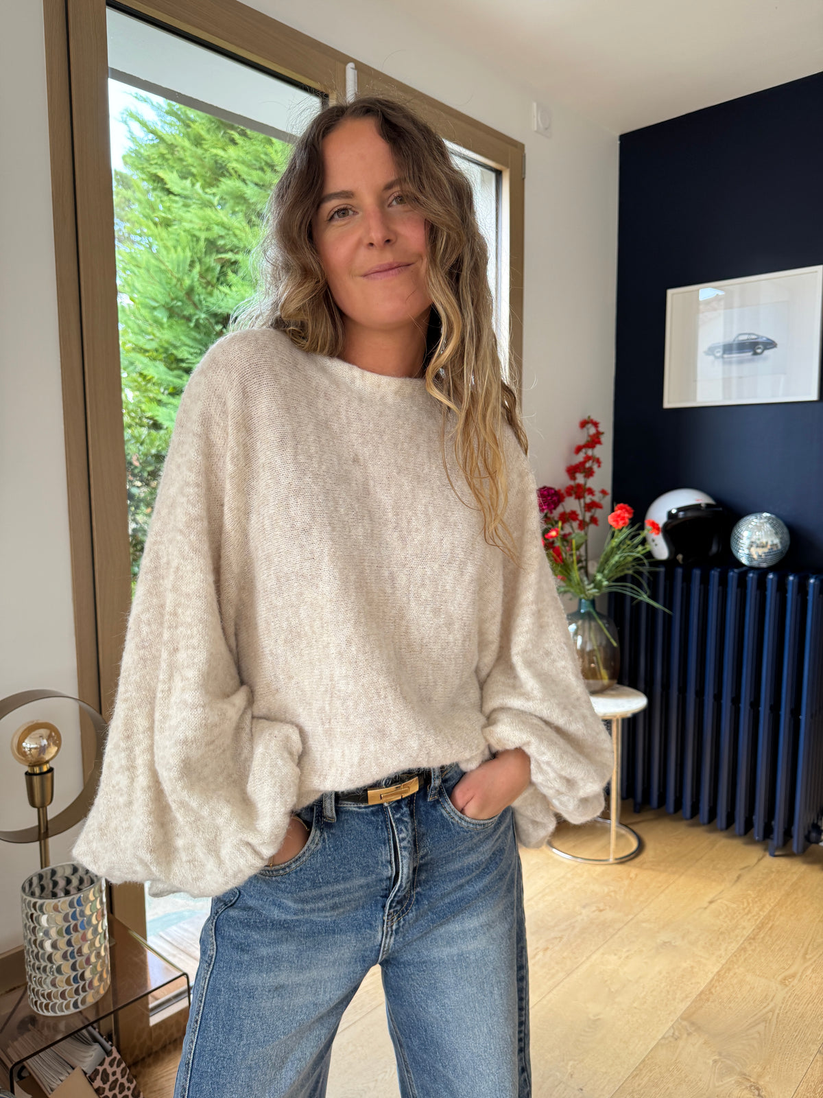 Pull Heloïse #Coloris_beige