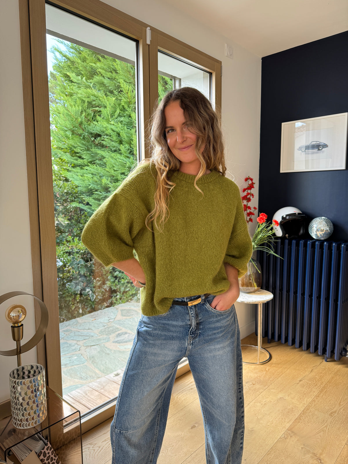 Pull Marylou vert #Coloris_vert
