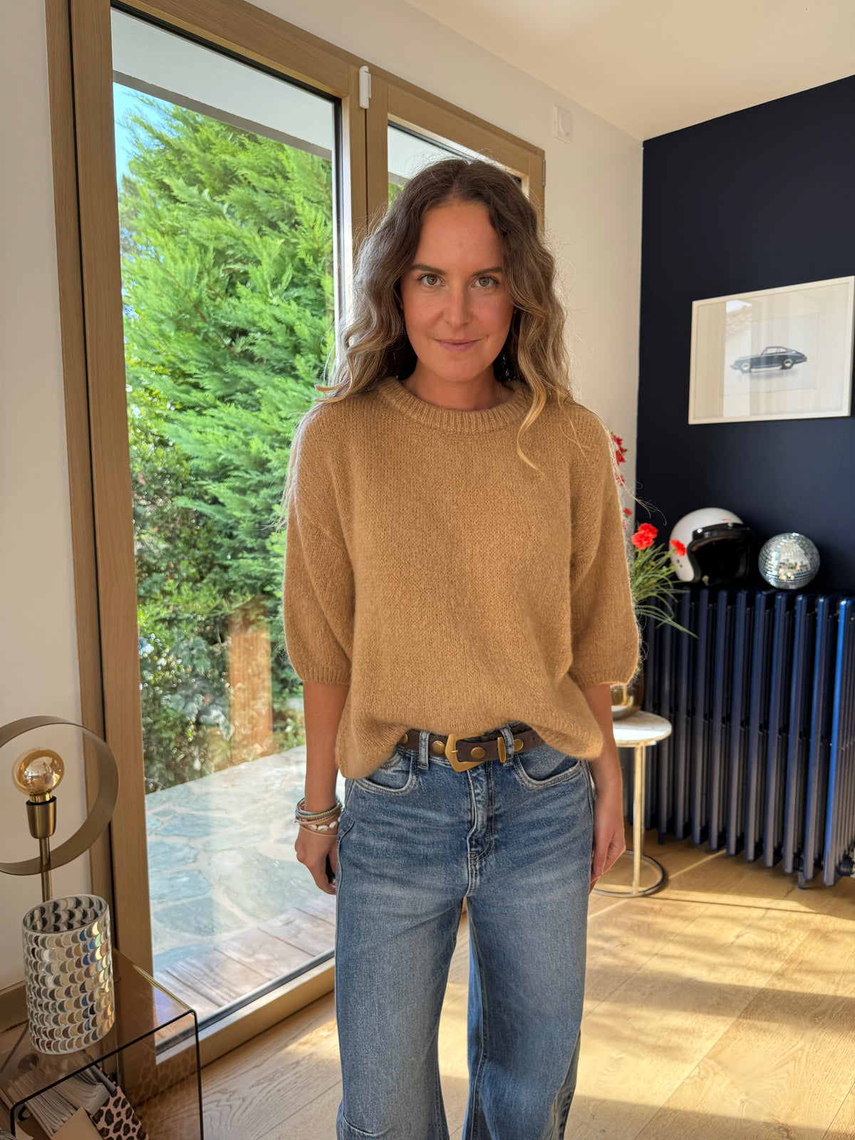 Pull Marylou beige #Coloris_beige