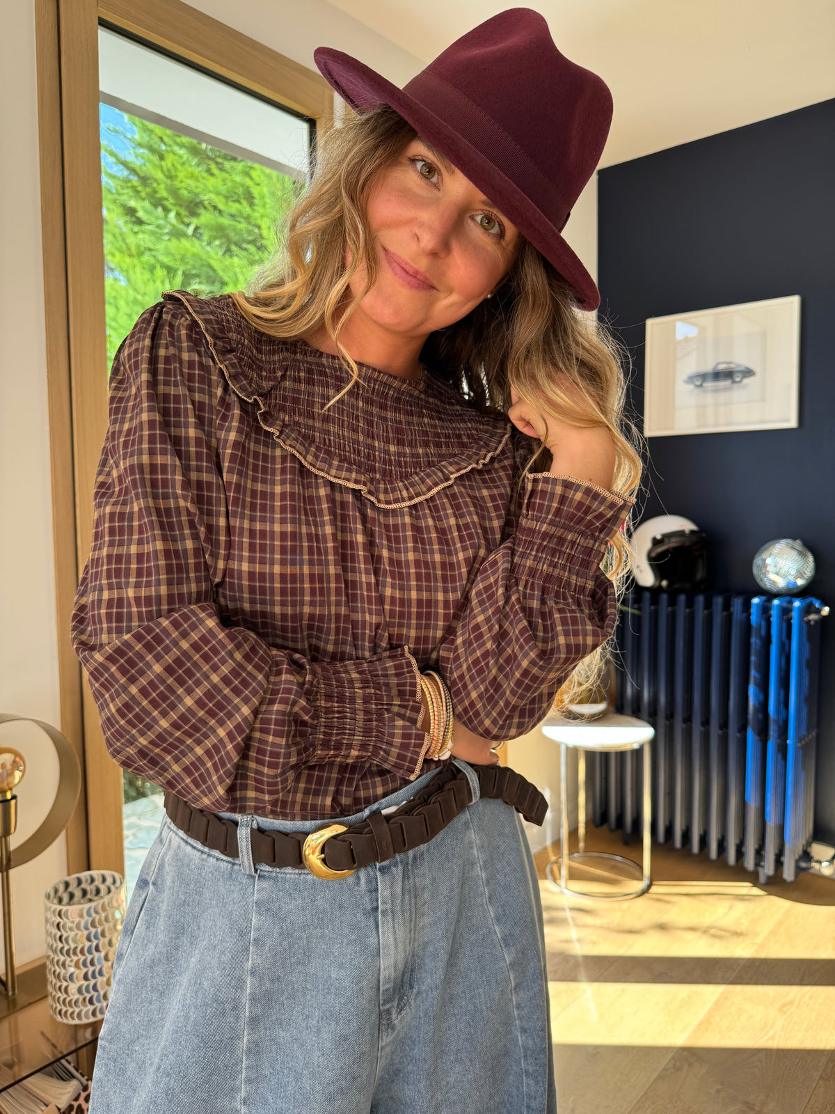 Blouse Thea bordeaux — photo du produit 4