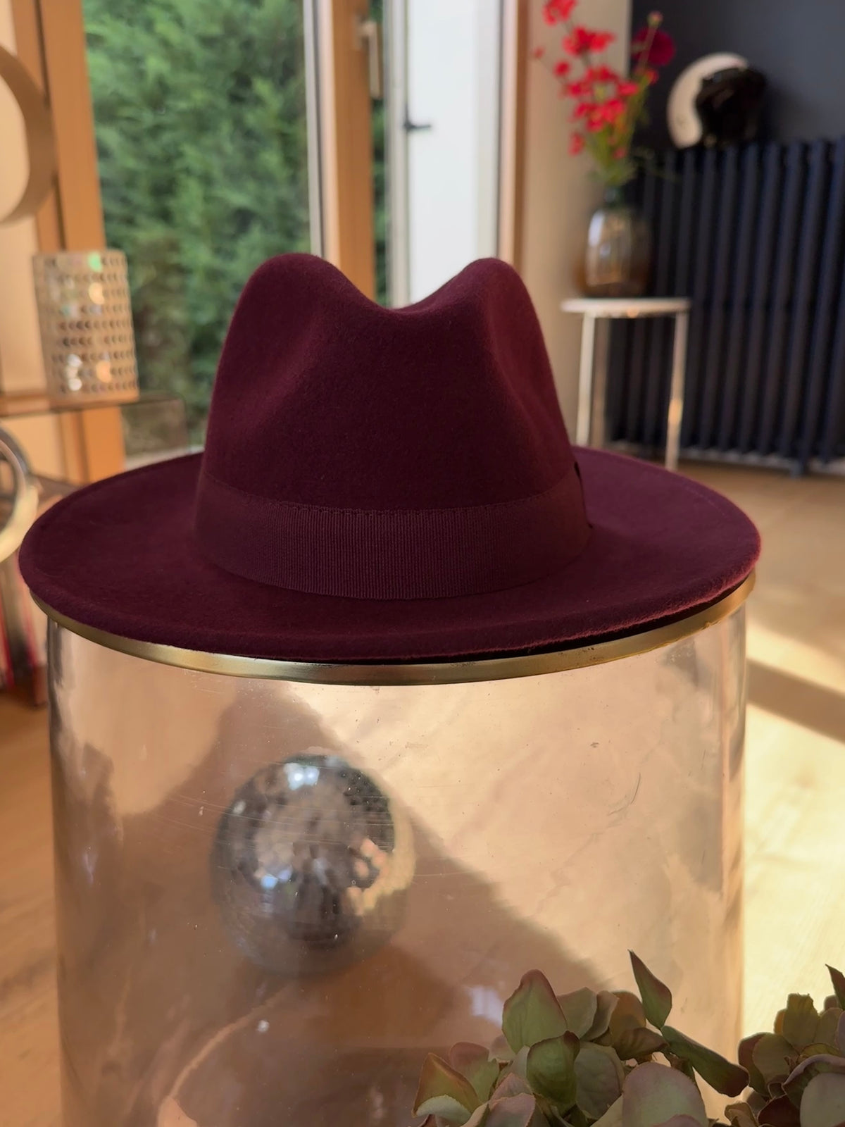 Chapeau Kate bordeaux — vue du chapeau 5 #Coloris_bordeaux