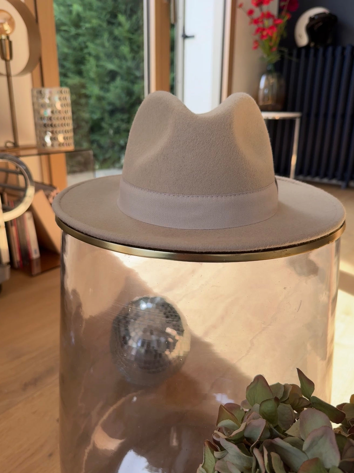 Chapeau Kate gris clair — vue du chapeau 7 #Coloris_gris clair