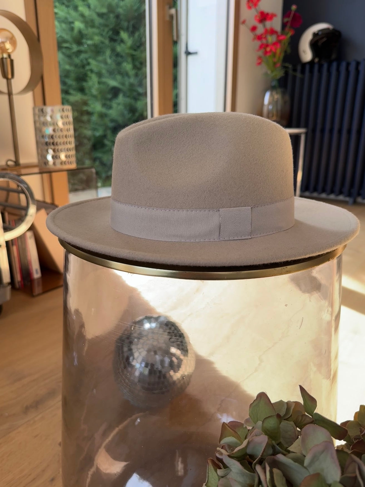 Chapeau Kate gris clair — vue du chapeau 8 #Coloris_gris clair