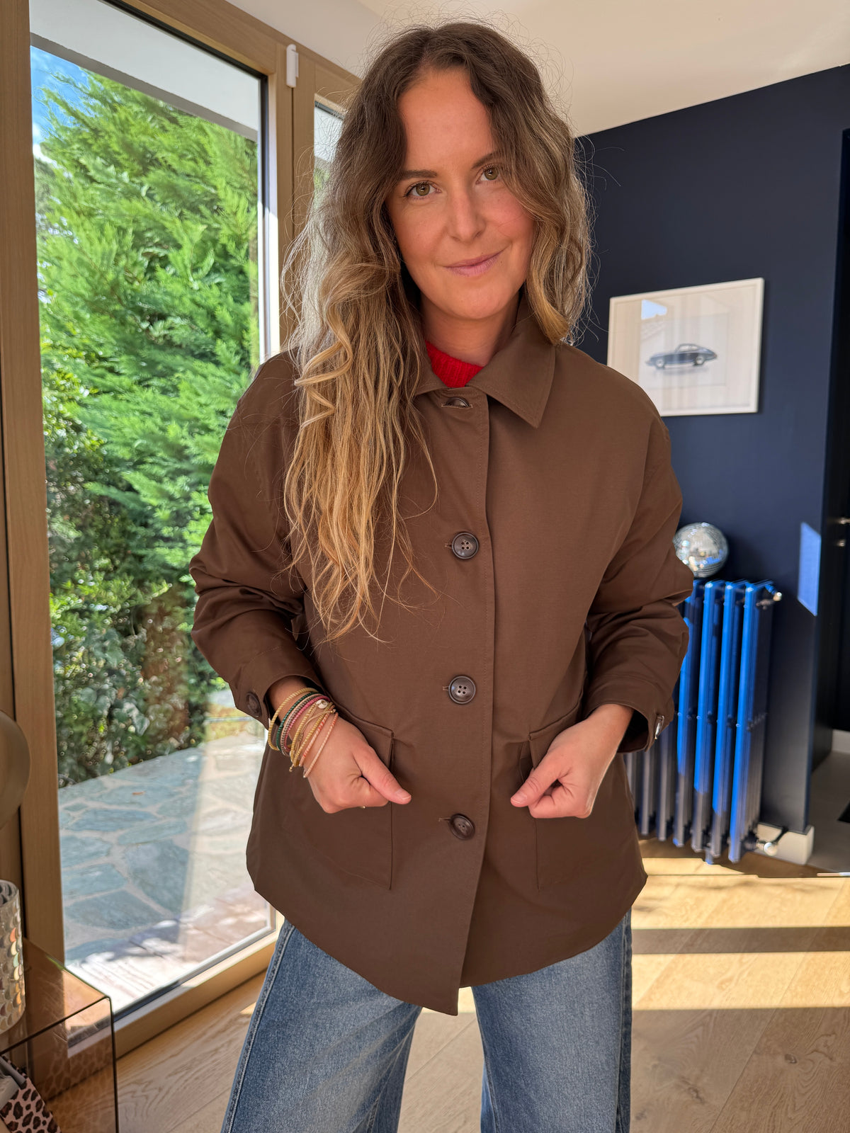 Trench Marta Beige #Coloris_marron