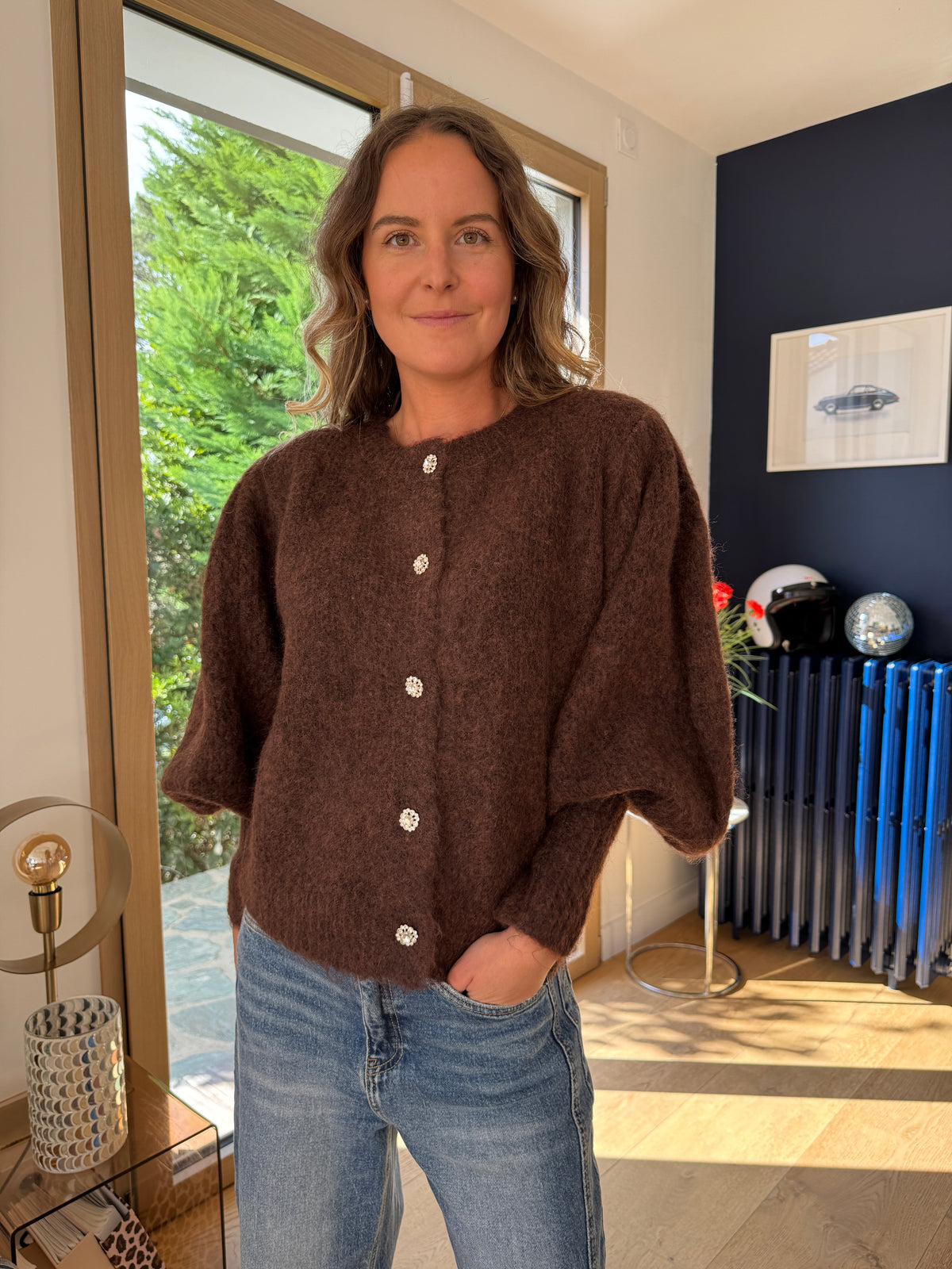 Gilet Noé #Coloris_marron