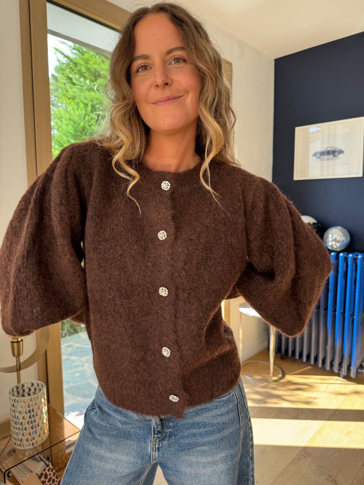 Gilet Noé #Coloris_marron