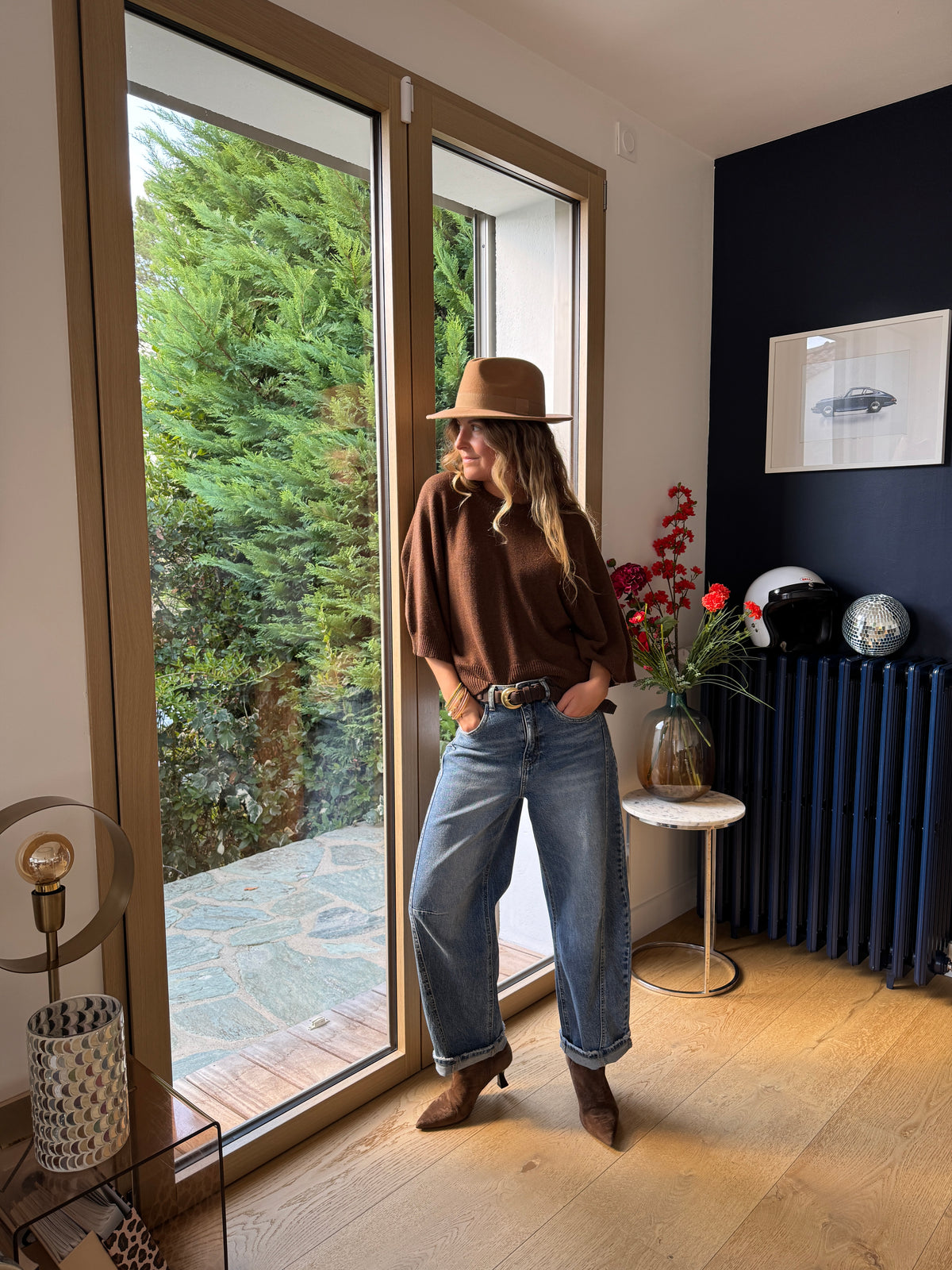 Pull Clem marron #Coloris_marron