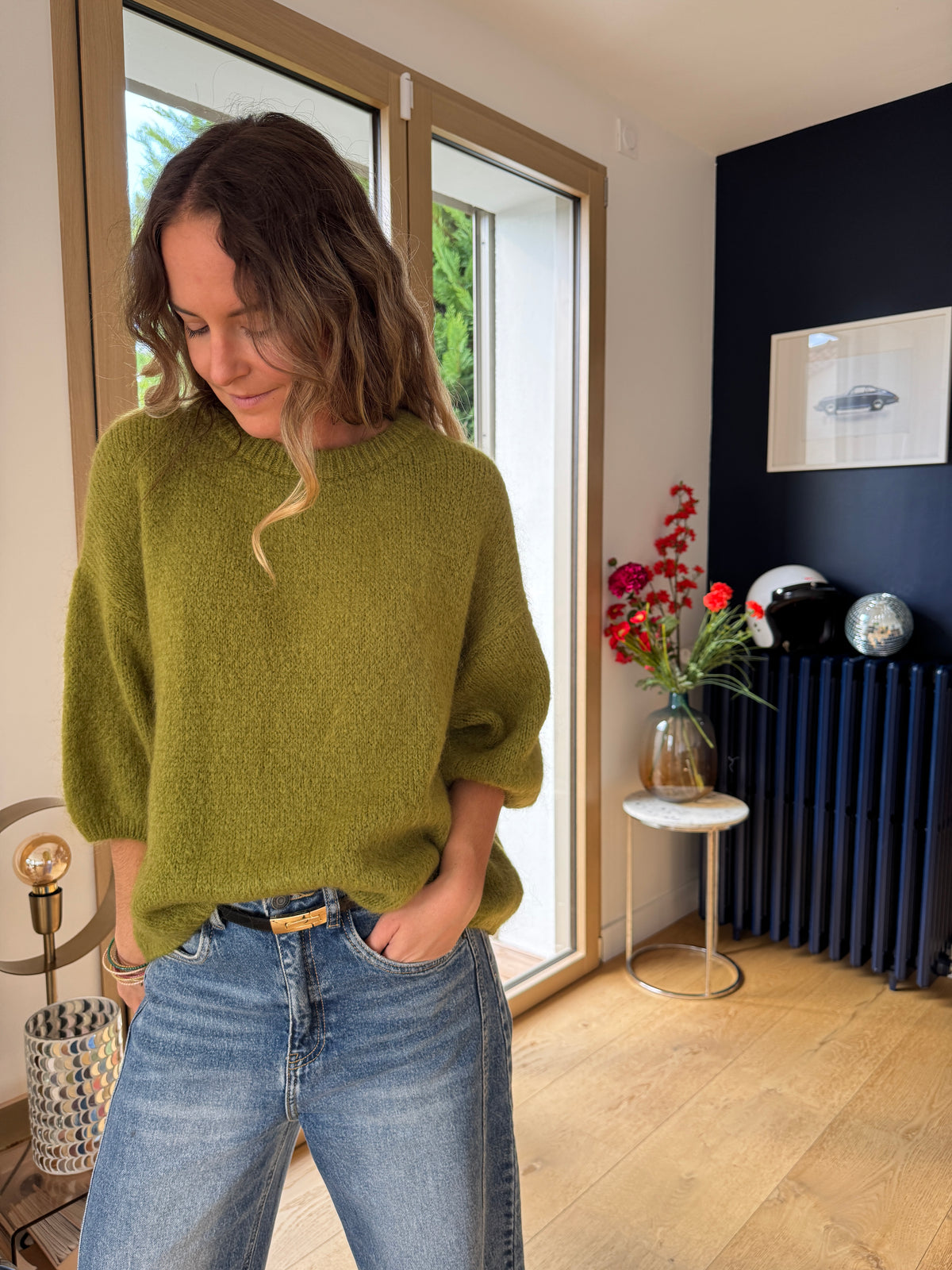 Pull Marylou vert #Coloris_vert