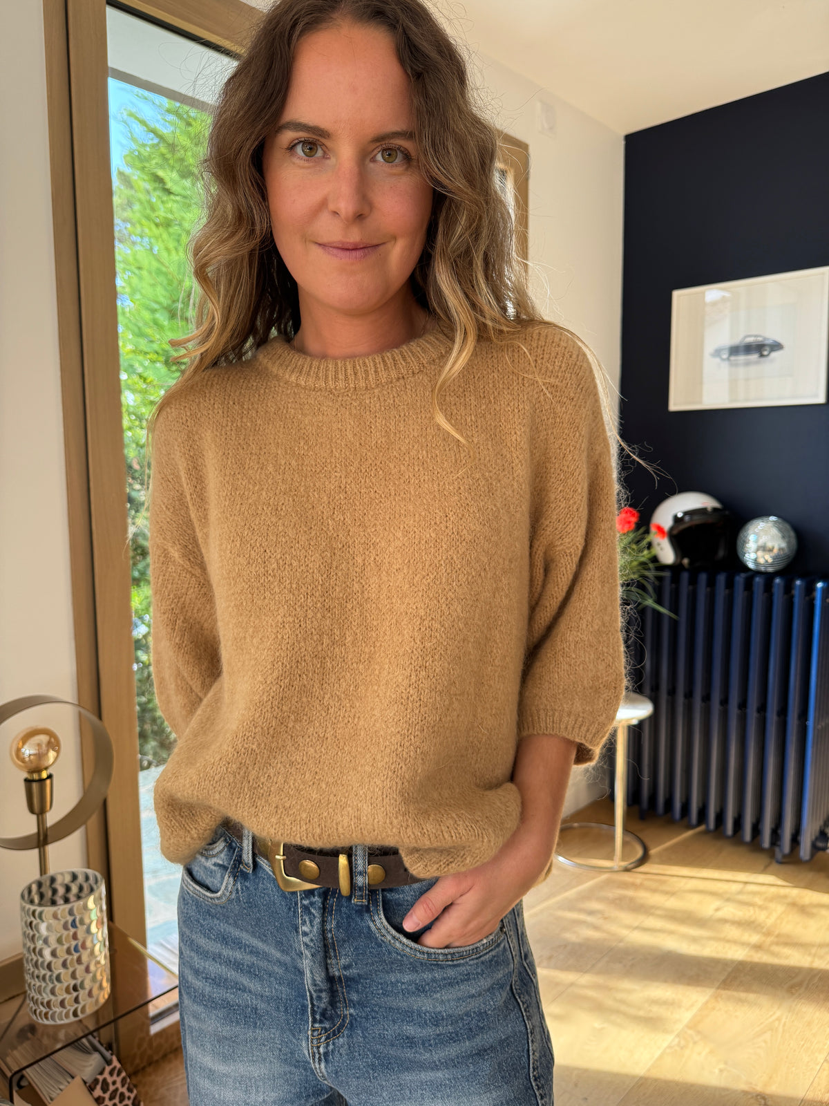 Pull Marylou beige #Coloris_beige