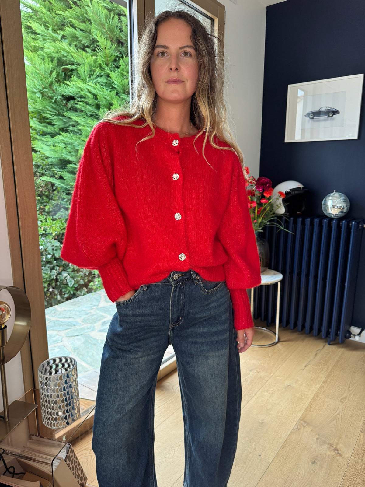 Gilet Noé #Coloris_rouge