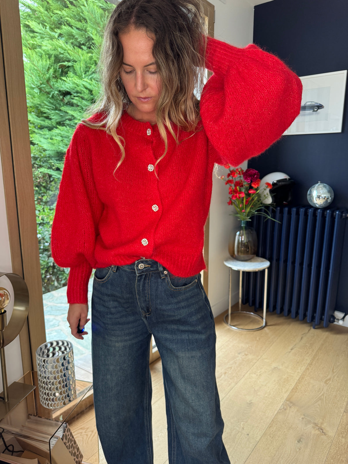 Gilet Noé #Coloris_rouge