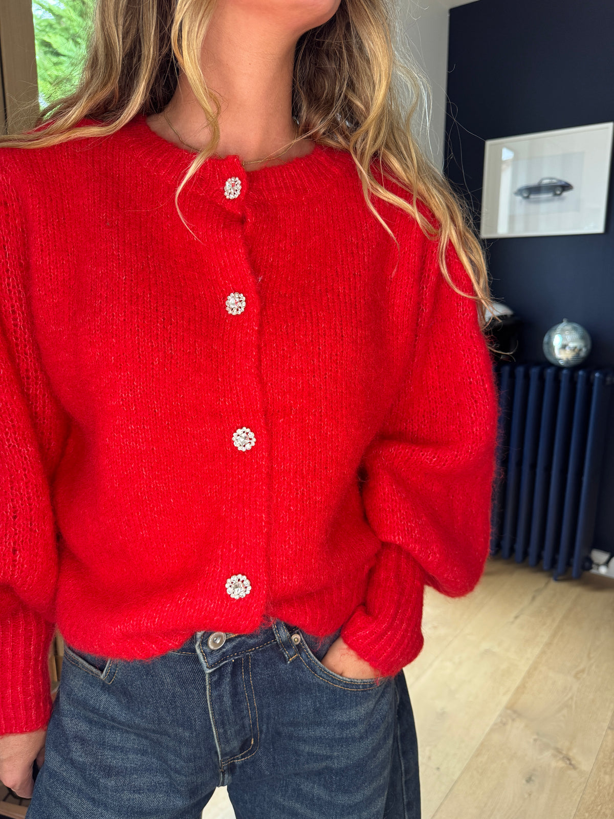 Gilet Noé #Coloris_rouge